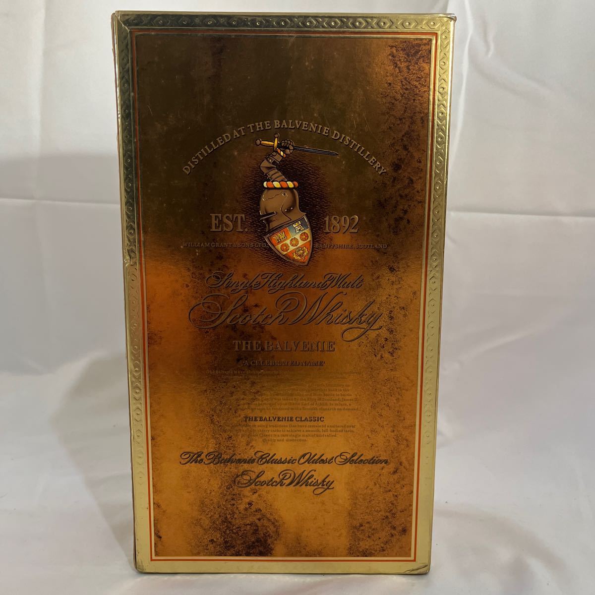 未開栓】THE BALVENIE CLASSIC ザ・バルヴェニークラシック 1892