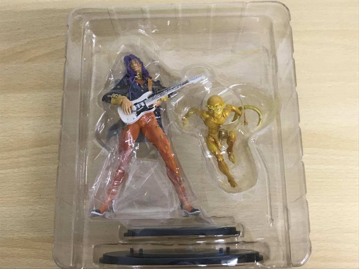 083 (3-28) 1円スタート スタチューレジェンド 音石明＆レッド・ホット・チリ・ペッパー 「ジョジョの奇妙な冒険 第四部 第10弾 現状品