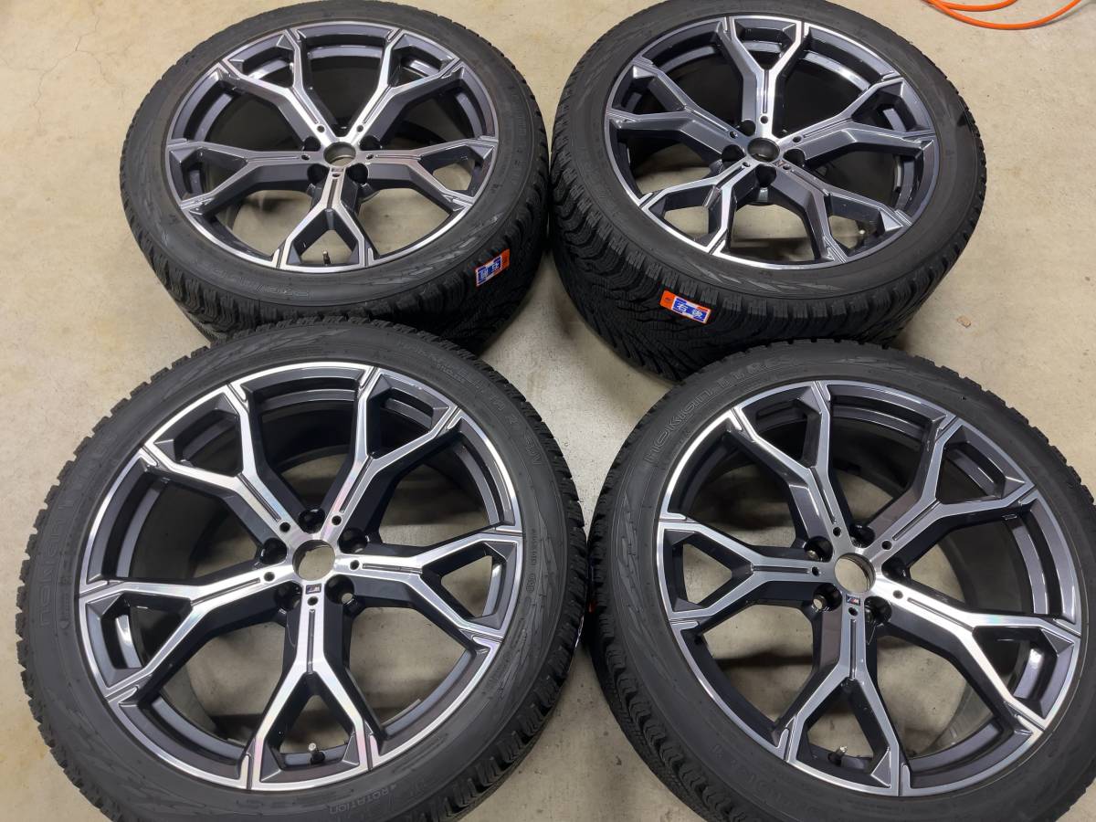 BMW G05 X5 G06 X6 純正品　ノキアン　バリ山付　21インチ　4本セット