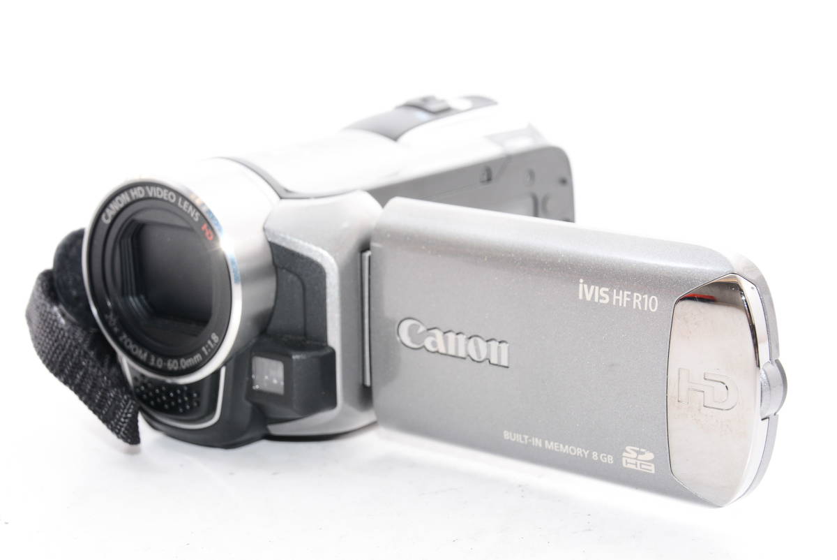 Canon　ビデオカメラ　iVIS HF R10 Canon R10 HF iVIS フルハイビジョンビデオカメラ IVIS ビデオカメラ