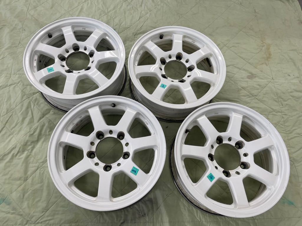 ジムニー アルミホイール 4本セット 白 16×5.5/139 +20 ジムニー 