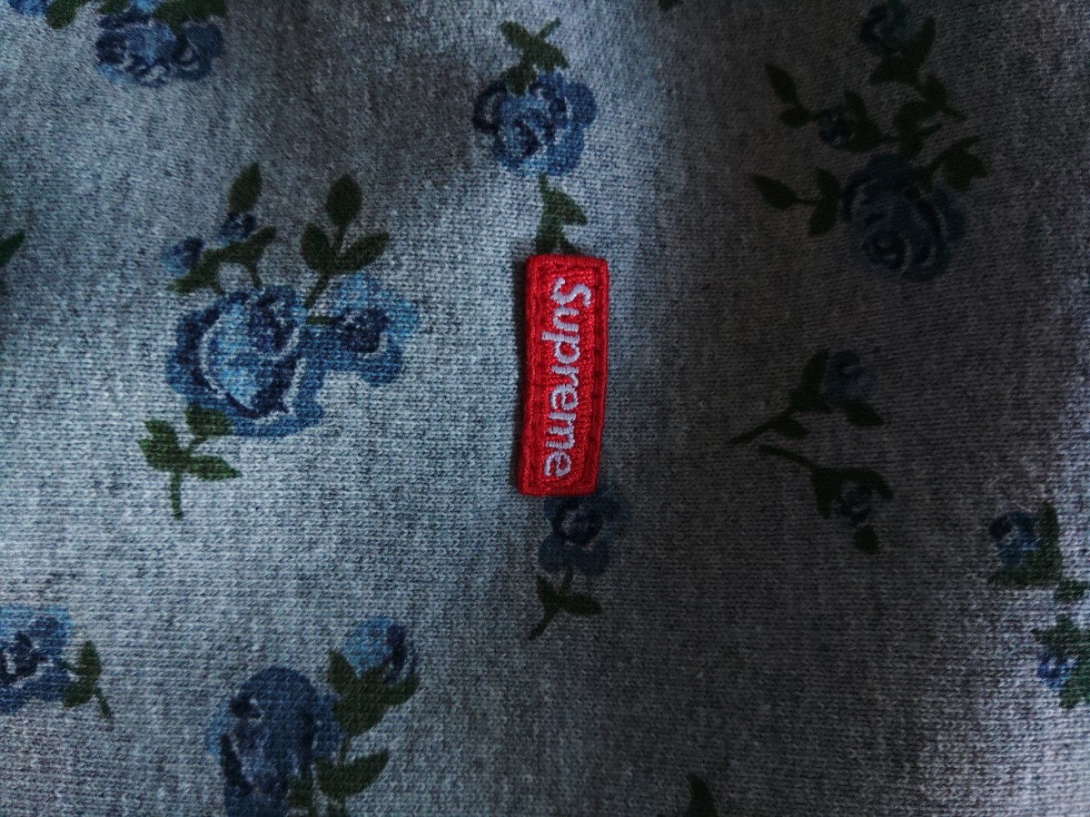 23AW supreme Small Box Zip Up Hooded Sweatshirt Flowers 