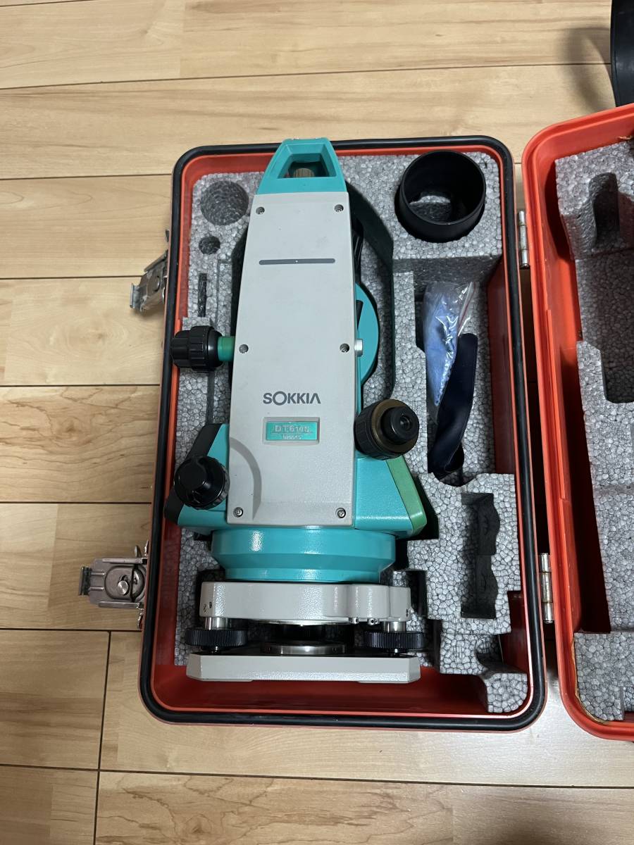 ソキアセオドライトdt610s測量レベルトータルスケーション