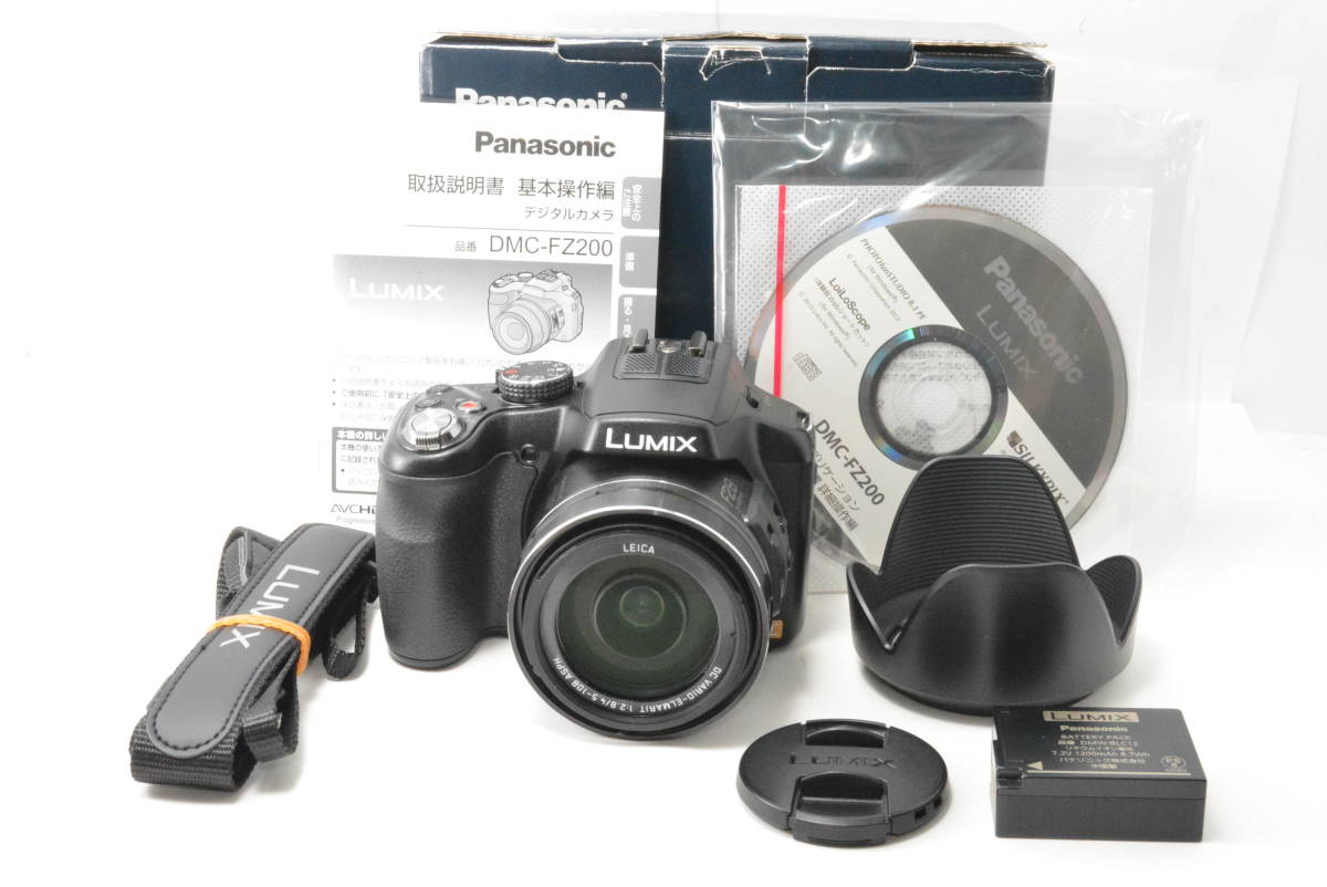 箱付き★極上美品★パナソニック PANASONIC LUMIX FZ200