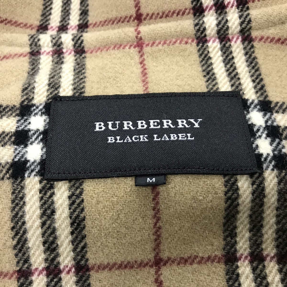 N2089-D◇美品◇ BURBERRY BLACK LABEL バーバリーブラックレーベル