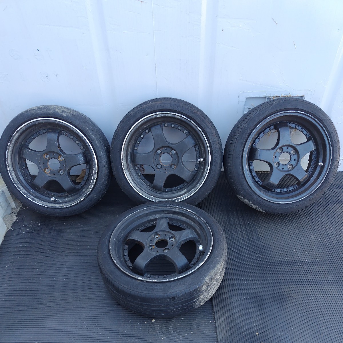 その他 mai 165 50R16 PCD100 4H 16x6 1/2J off40 NANKAN AS-1 タイヤホイール4本