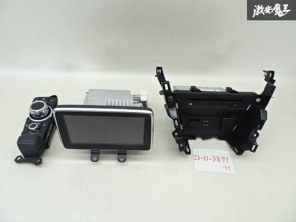 車 デミオ DJ5FS DJ3FS マツダコネクト 純正 ナビユニット 一式