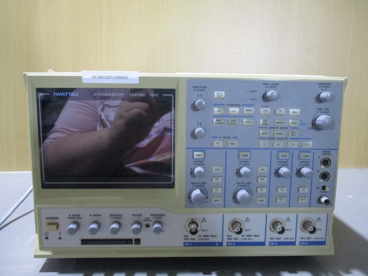 IWATUS 岩崎通信機　STORAGESCOPE ストレージスコープ IWATSU | 岩崎通信機 STORAGESCOPE TS-81000 計測器 アナログ