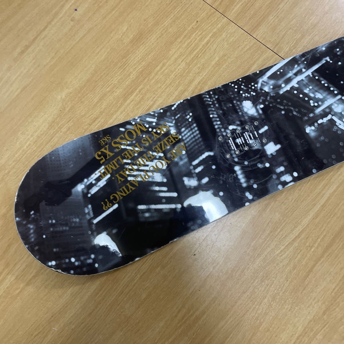 1円～2015モデル程度良好☆スノーボード☆MOSS☆モス☆X5☆OGASAK製造