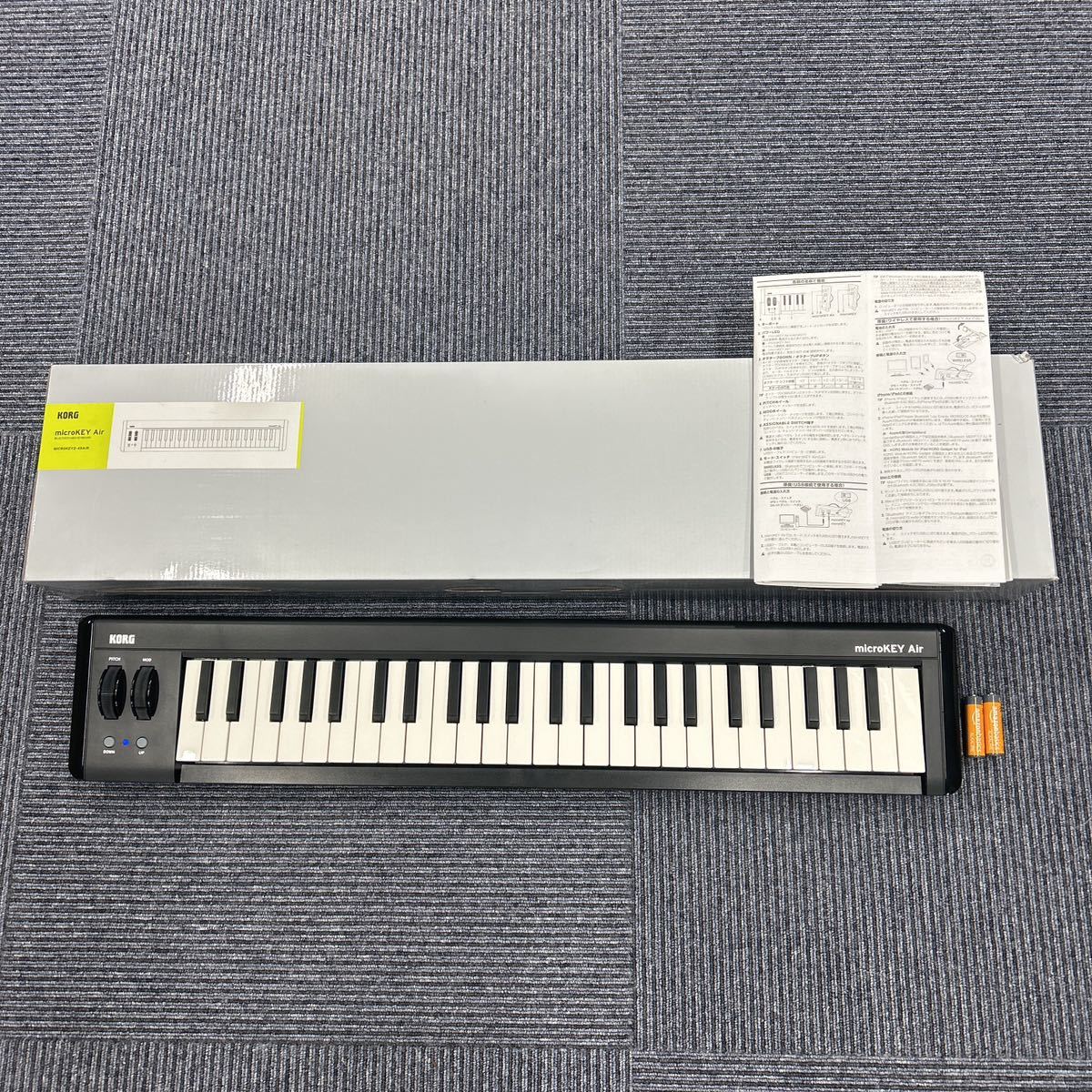 MIDIキーボード 49鍵コルグ KORG microKEY2-49 AIR USB MIDIキーボード Bluetooth対応 49鍵盤　中古