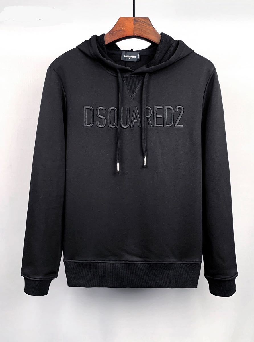 新品 サイズL ディースクエアード DSQUARED2 トレーナー パーカー セーター トップス 長袖 