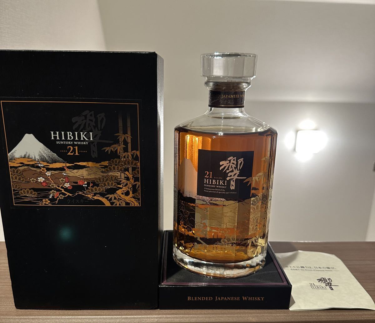 サントリー SUNTORY 響21花鳥風月 意匠 ボトル | OBOZ.INFO