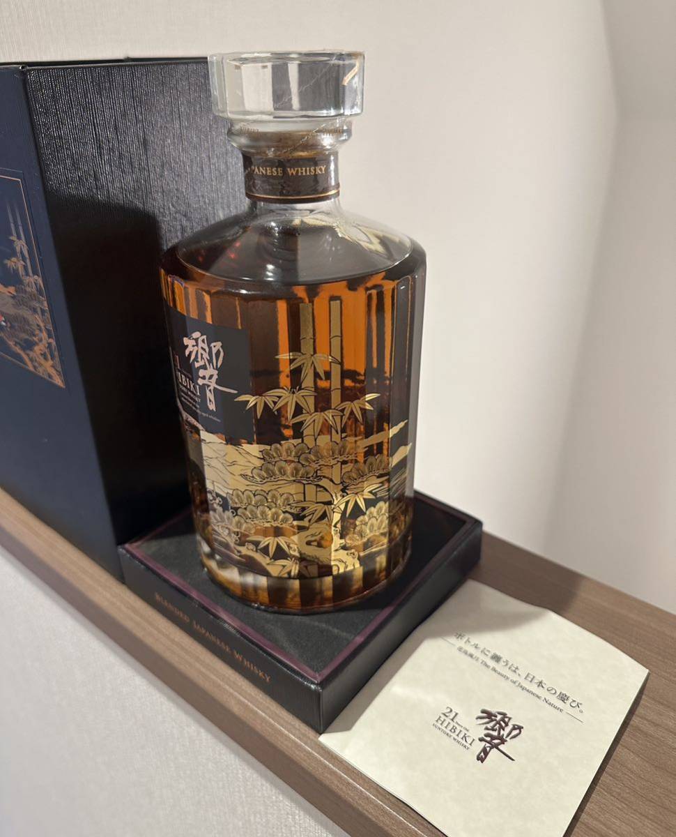 サントリー SUNTORY 響21花鳥風月 意匠 ボトル | OBOZ.INFO