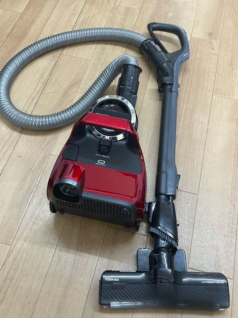 ◎東芝 TOSHIBA トルネオミニ サイクロン式掃除機 軽量 自走式カーボン
