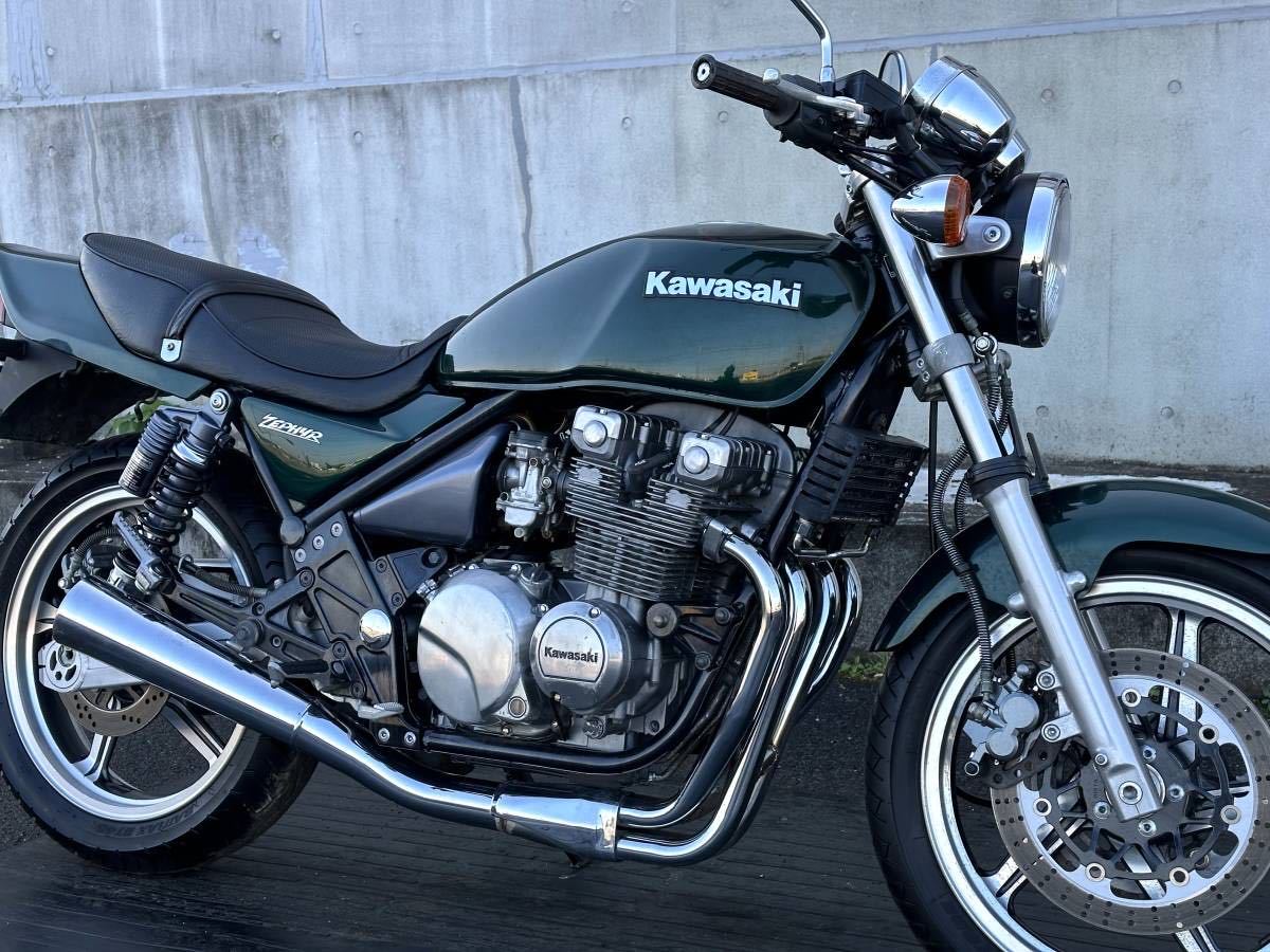 ゼファー550 エンジン絶好調!! KAWASAKI カワサキ ZEPHYR エンジン実働