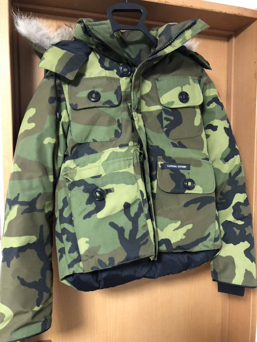 カナダグース ラッセルパーカー XS 迷彩 カモフラ 【公式通販】