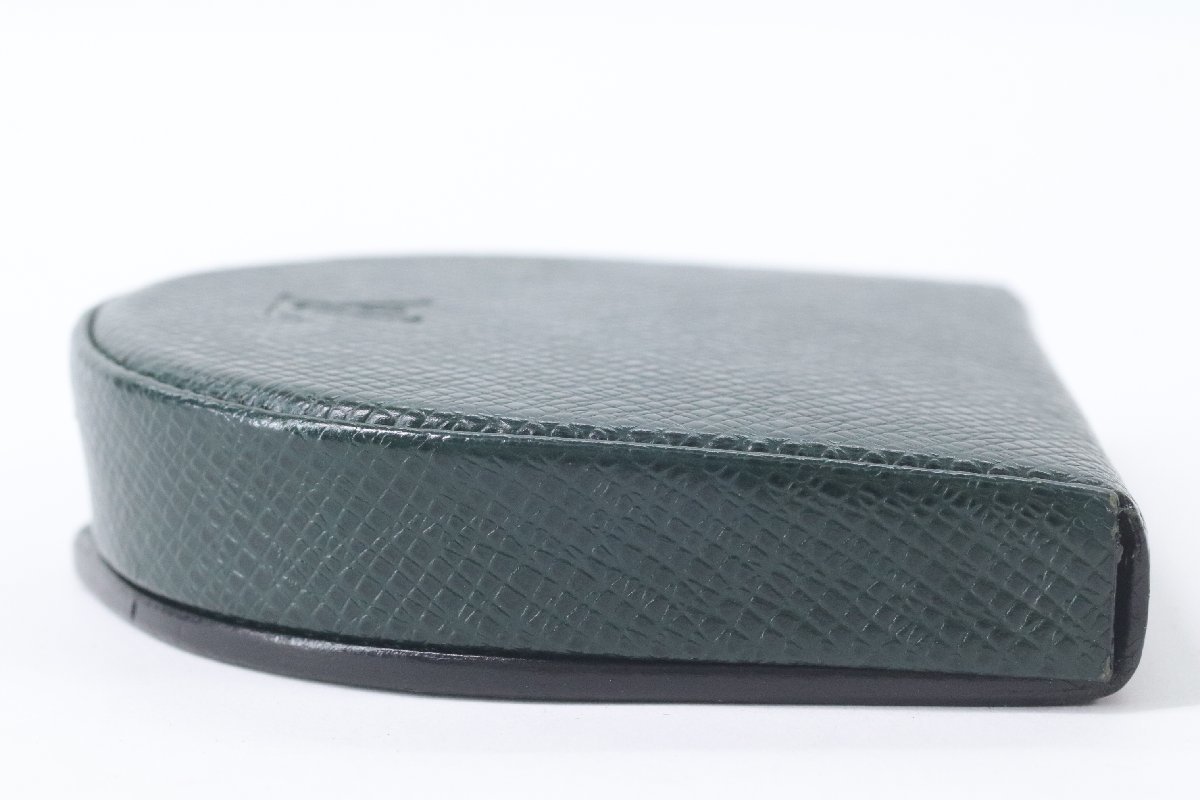 美品 ポルトモネ ボワット タイガ グリーン 小銭入れ ケース コンパクト LOUIS VUITTON ルイヴィトン タイガ ポルトモネ キュベット コイン
