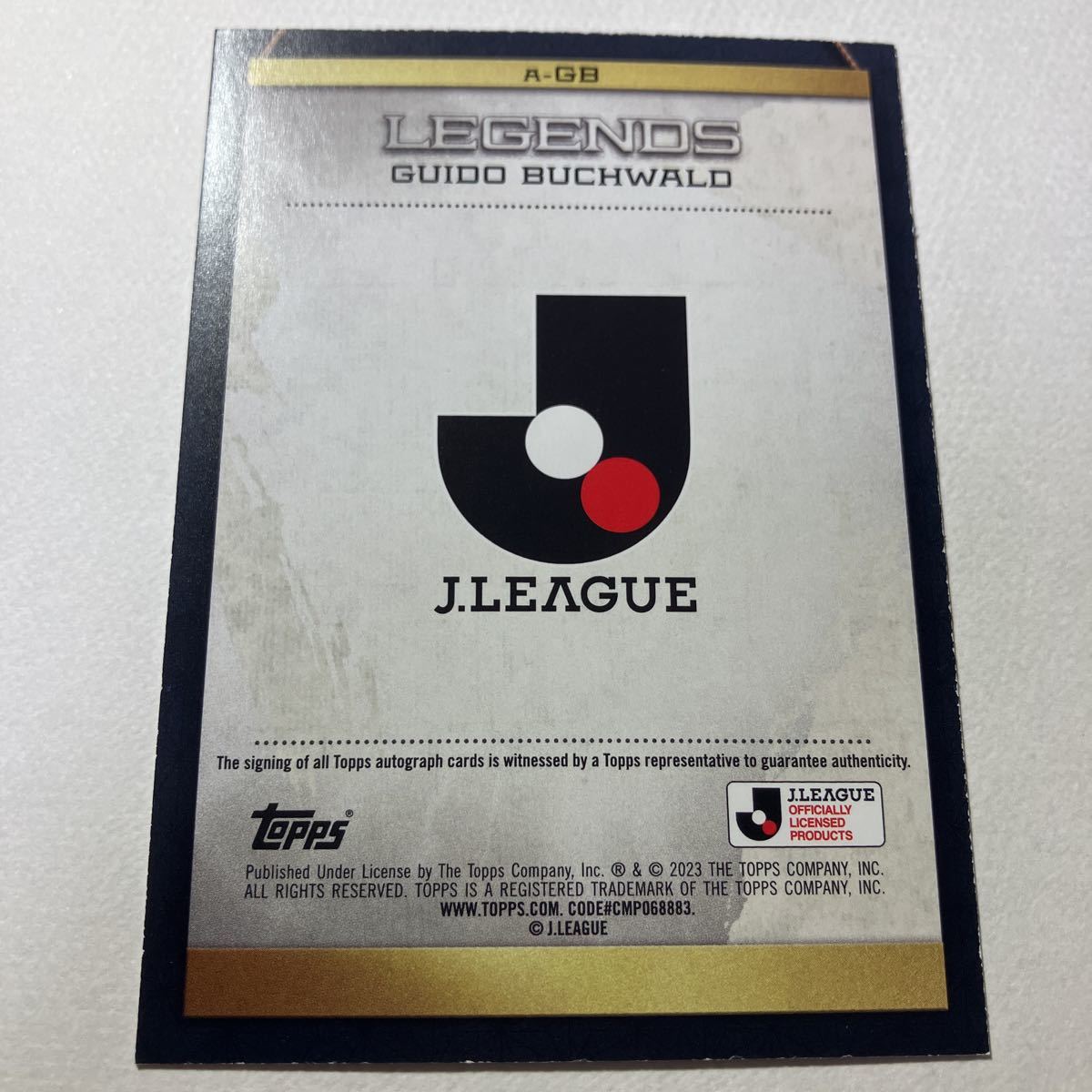ギドブッフバルト 浦和レッズ] 1000円スタート！ 2023 TOPPS Jリーグ