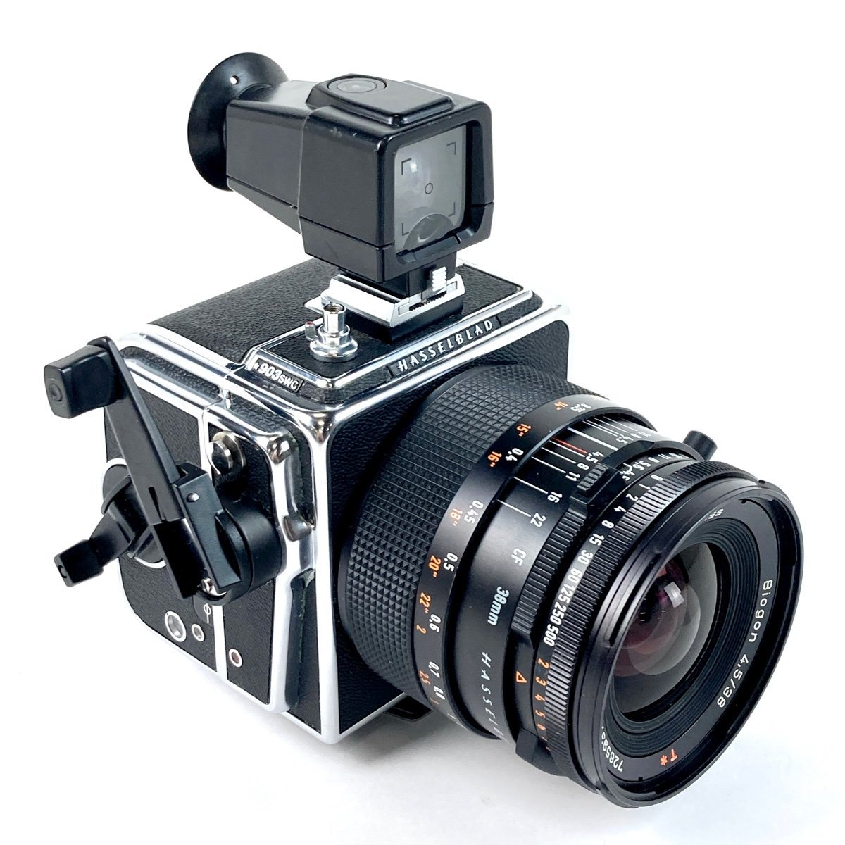 フィルムカメラ Biogon 4.5/38 HASSELBLAD 903SWC 38/4.5 フィルムカメラ Biogon 4.5⁄38 HASSELBLAD 903SWC 38⁄4.5