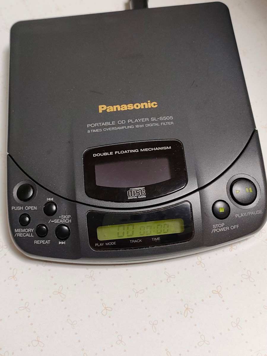 パナソニック Panasonic SL-S505 ポータブルCDプレーヤー Panasonic SL