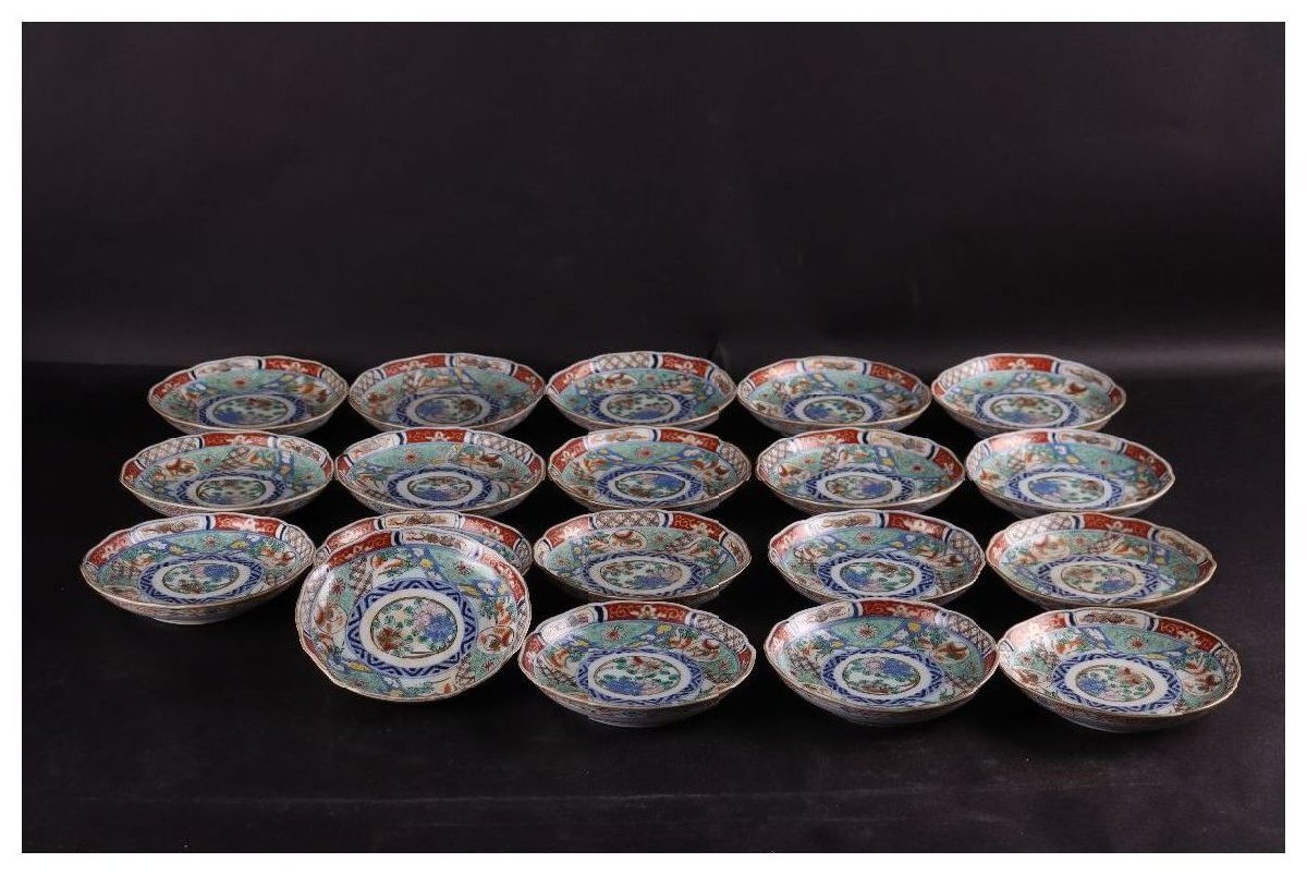 中国古美術　骨董品　染付 鳳凰文 楕円皿 古陶磁器 中国古美術 骨董品 染付 鳳凰文 楕円皿 古陶磁器 中国古美術 骨董品 染
