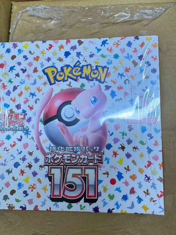 ポケモンカード 151 BOX シュリンク付き 未開封 ポケモンカード151