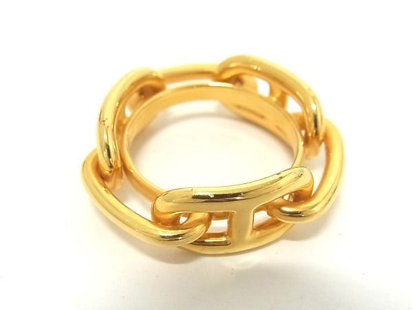 1円 □極美品□ HERMES エルメス ルカデ シェーヌダンクル スカーフ