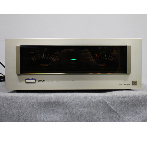ジャンク＞ DENON パワーアンプ POA-3000(DENON)｜売買された