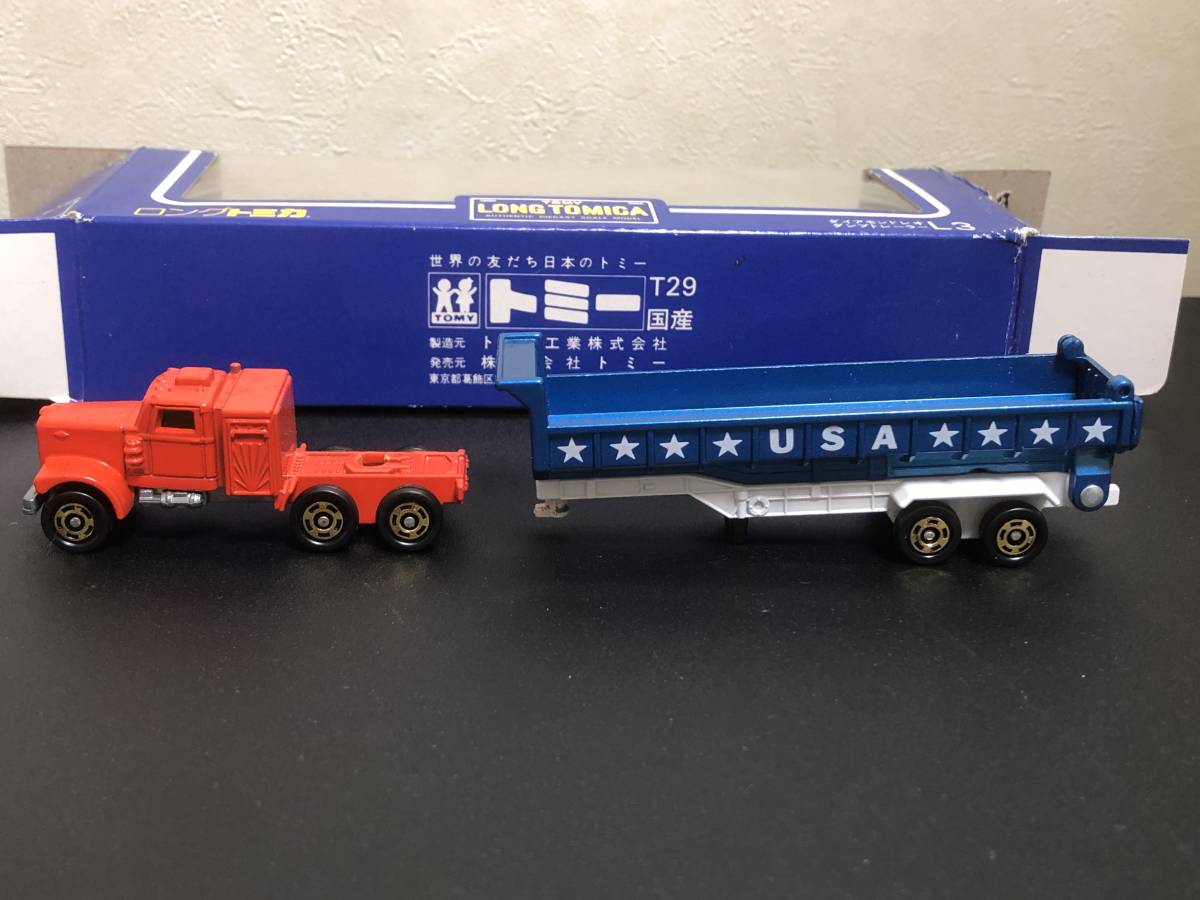 セール，品質保証 トミカ ロングトミカ L3-2-4 ダイヤモンドレオ ダンプトレーラ Pocket Cars 日本製