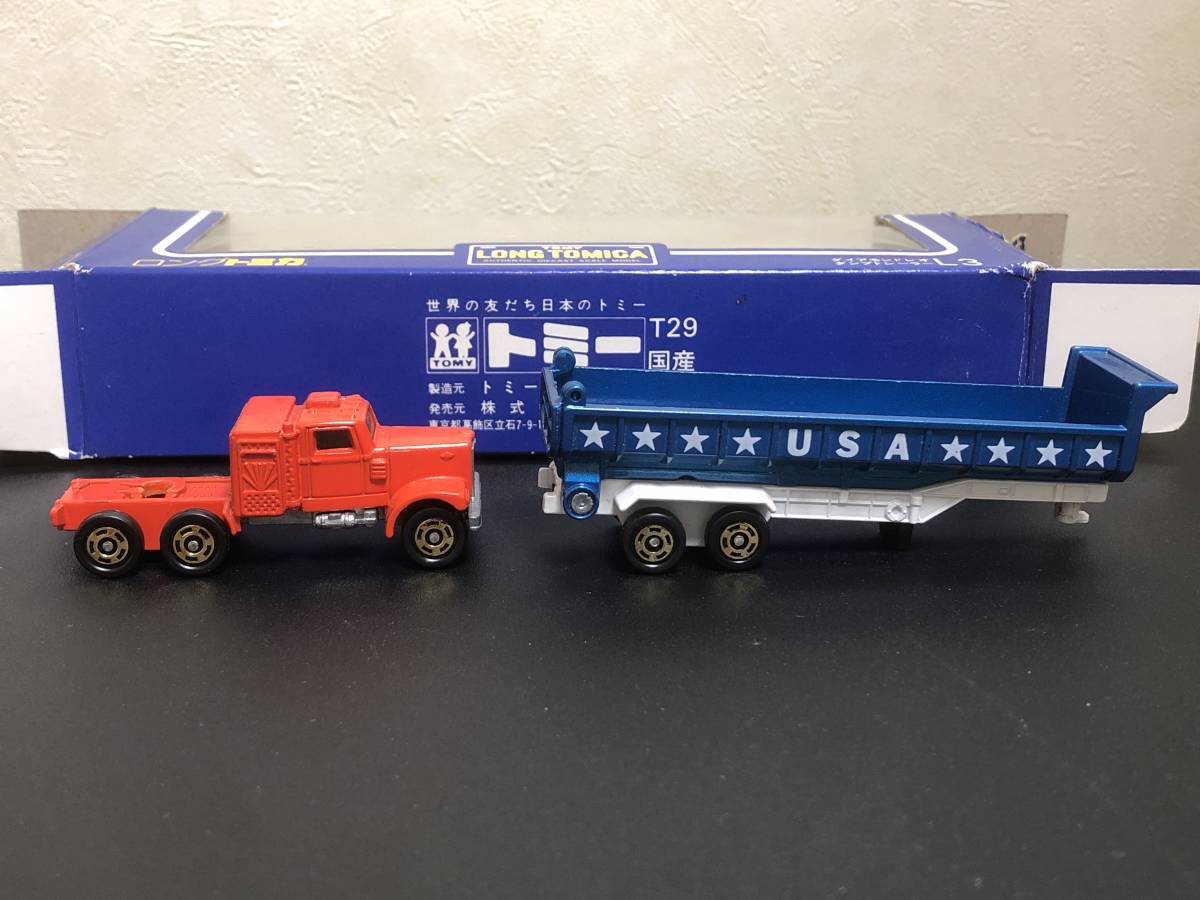 セール，品質保証 トミカ ロングトミカ L3-2-4 ダイヤモンドレオ ダンプトレーラ Pocket Cars 日本製
