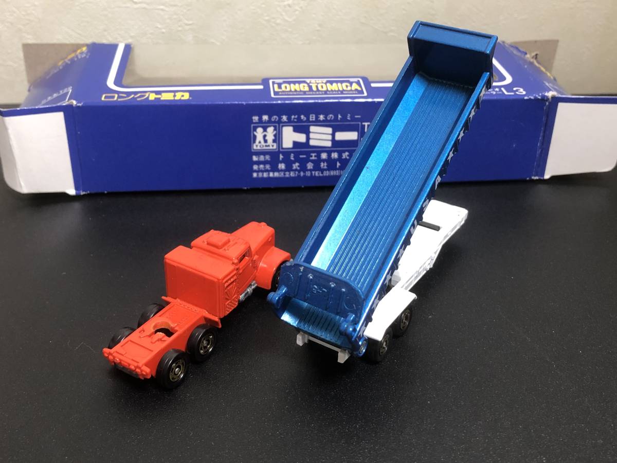 セール，品質保証 トミカ ロングトミカ L3-2-4 ダイヤモンドレオ ダンプトレーラ Pocket Cars 日本製