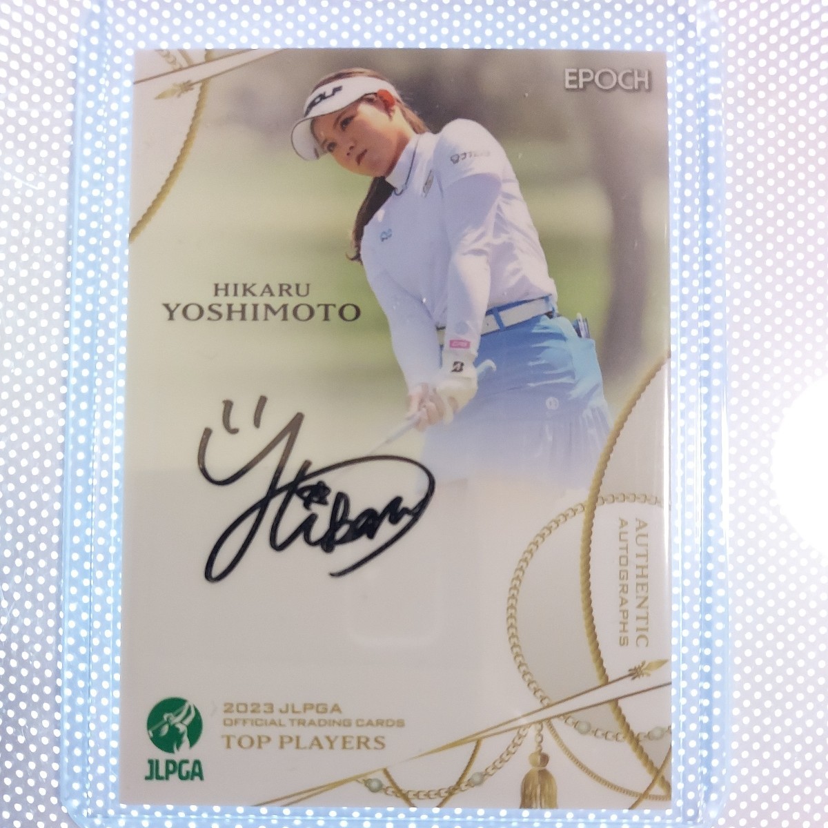 吉本 ひかる 2023 EPOCH JLPGA 女子プロゴルフ TOP PLAYERS 85枚限定