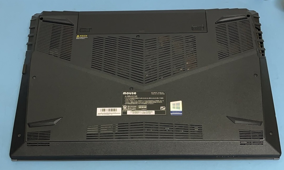 中古ノートパソコン☆Windows10☆mouse Core i5-8500U/@3.00GHz/16GB 
