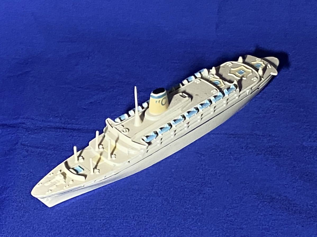 ★イタリア直輸入 マーキュリー社 1/1250 金属模型 豪華客船 フェデリコC 貨客船 クルーズ船 コスタクルージス イタリア海軍