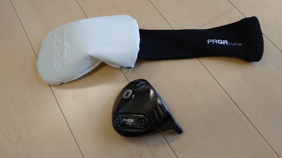 プロギア PRGR TUNE 01 ドライバー(9.5°)：中古ドライバーヘッド ヘッドカバー付