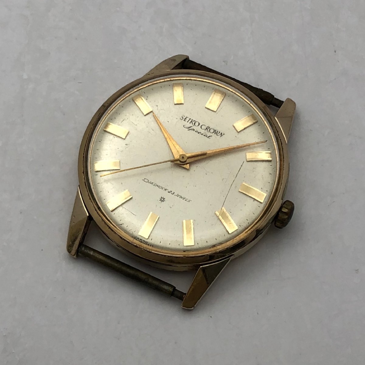 腕時計 手巻き SEIKO CROWN SPECIAL GOLD FILLED ブランド腕時計