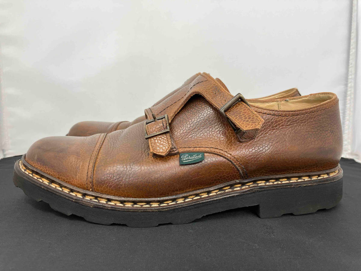 あっぷるさま PARABOOT パラブーツ ビジネスシューズ ドレスシューズ ダブルモンク