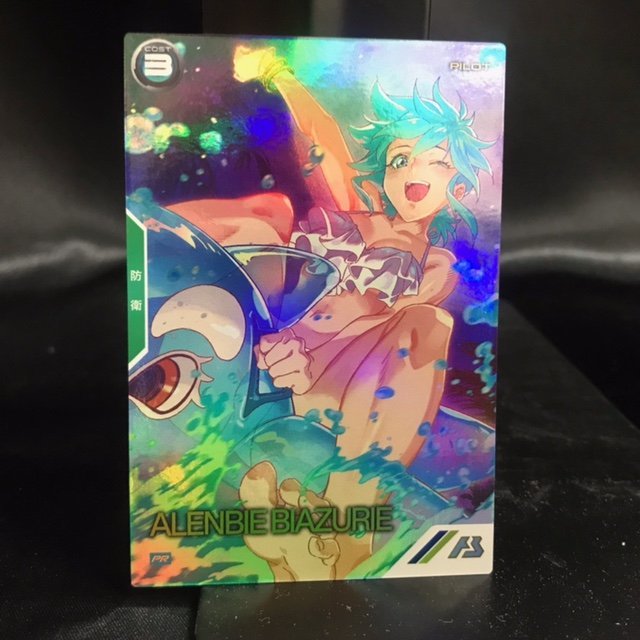 83●中古品●機動戦士 ガンダム アーセナルベース PR-111 アレンビー・ビアズリー プロモ パラレル 背面上部白カケ有●プレイ用