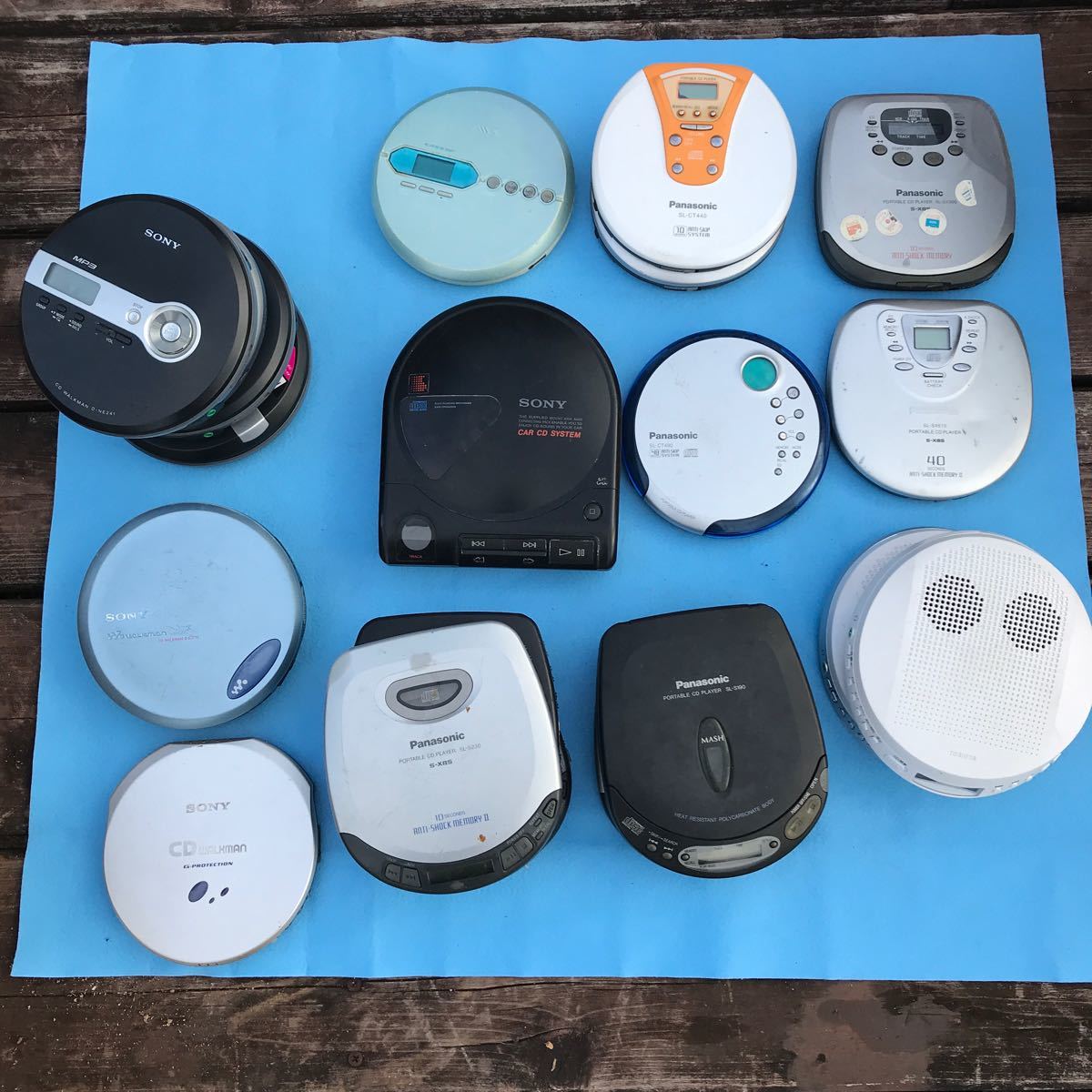 Panasonic ポータブルCDプレーヤー SL-CT820 付属多数 動作品