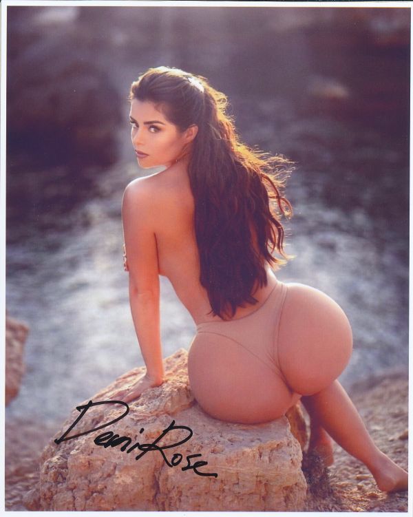 デミ・ローズ★直筆サイン写真★証明書COA◆5836