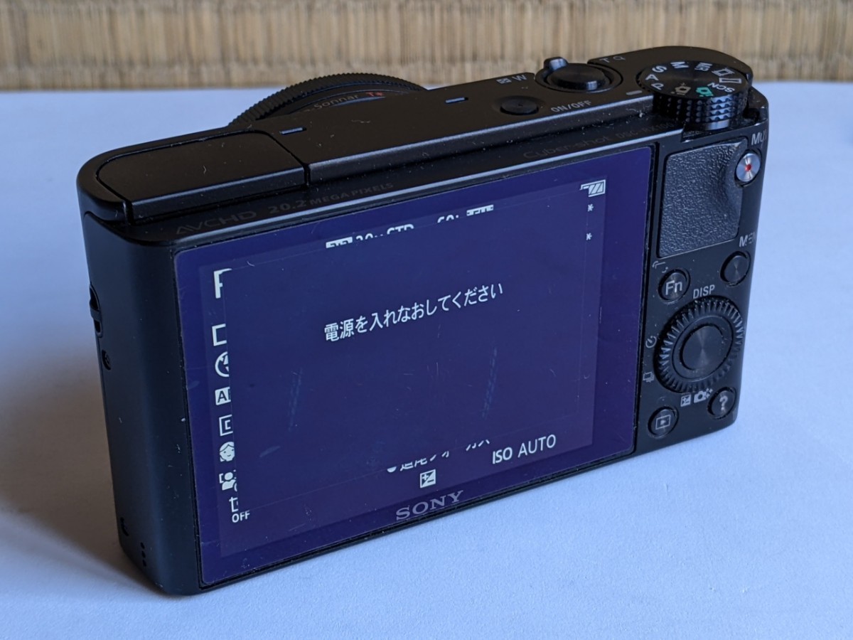 ジャンク 故障品 SONY RX100 Cyber Shot DSC-RX100 デジタルカメラ