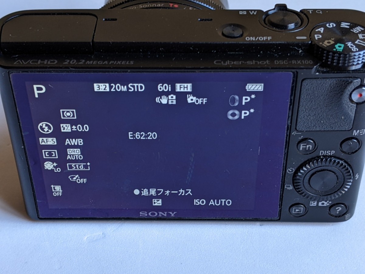 ジャンク 故障品 SONY RX100 Cyber Shot DSC-RX100 デジタルカメラ
