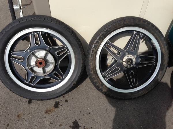 CBX CBX1000 ホイール　裏コム　前後セット CBX1000 CB 系 裏コムスター ホイール 前後セット その1(セット