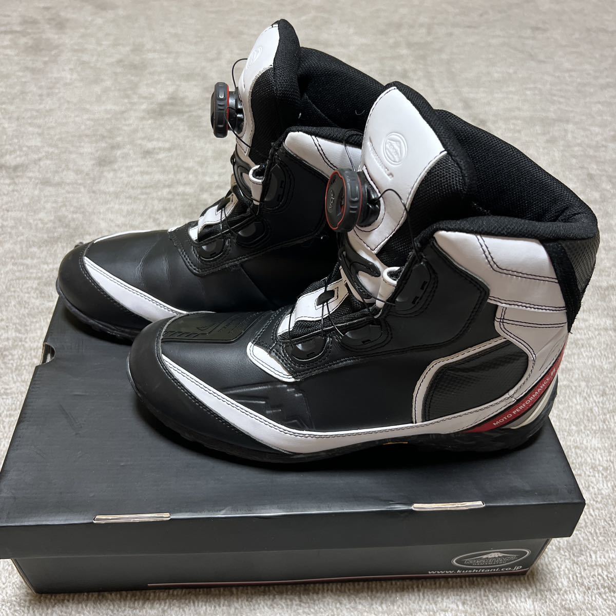 クシタニK-4569 ADONE SHOES KUSHITANI K-4569 ADONE SHOES 27.5cm ブラック