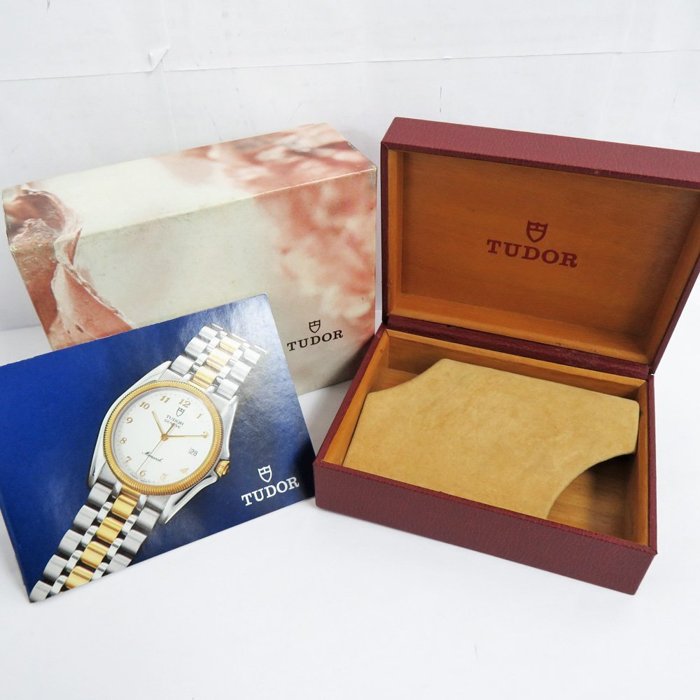 TUDOR　純正　空箱　BOX TUDOR 純正空箱 【名古屋】1円～ TUDOR チューダー 純正ボックス BOX