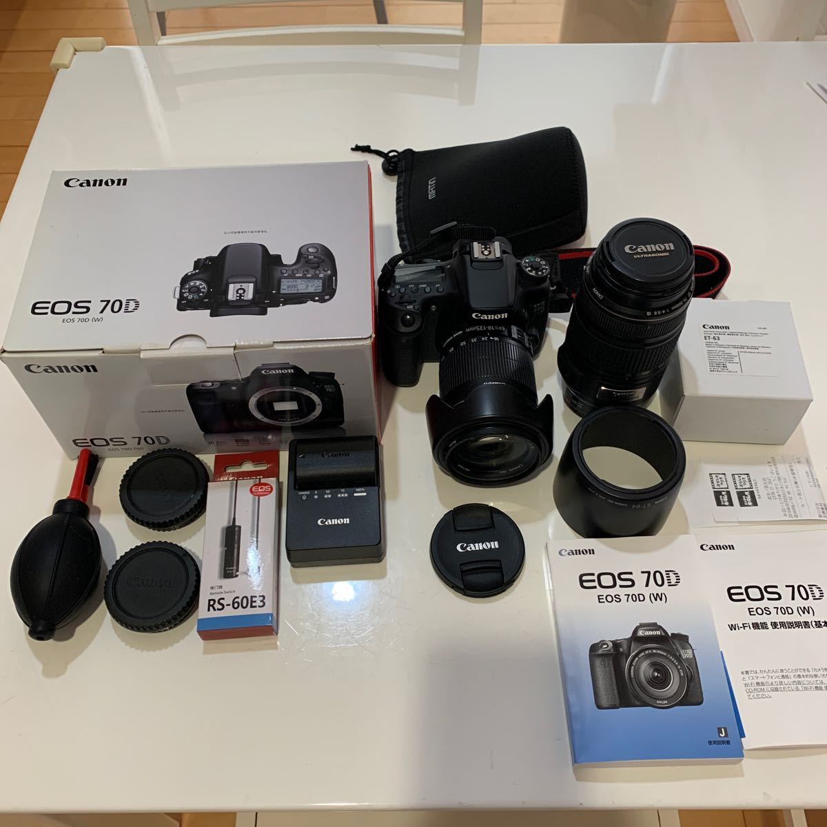 ☆CANON キヤノン CanonキヤノンEOS70D中古☆純正バッテリ2個 ☆CANON キヤノン CanonキヤノンEOS70D中古☆純正バッテリ2個