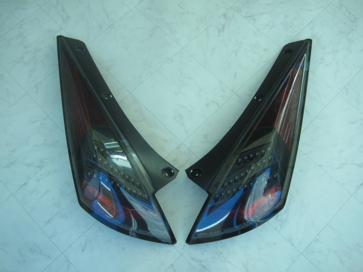 フェアレディZ Z33 DEPO フェアレディ カーボン調 テールライト 難有り