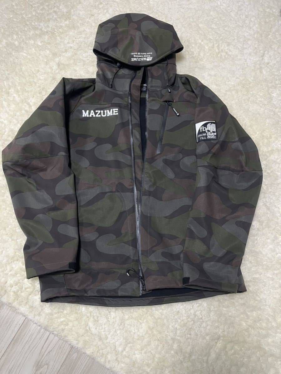 MAZUME NABLA 迷彩 フィッシングジャケット M MAZUME NABLA 迷彩