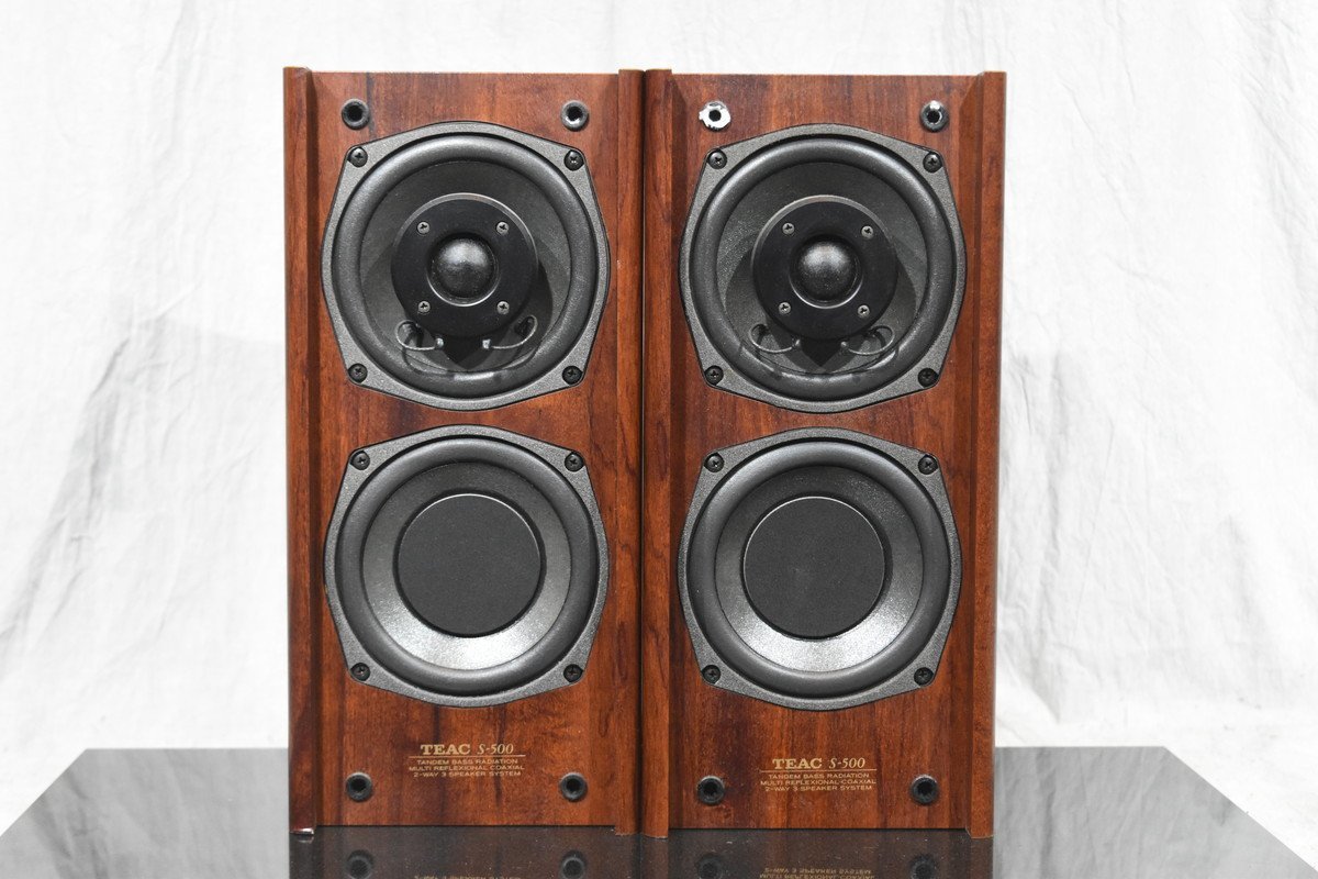 TEAC ティアック S-500 スピーカー ペア - Yahoo!オークション S-500R