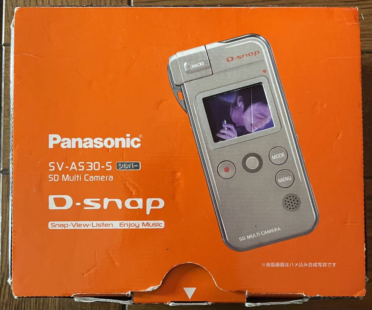 動作確認済☆Panasonic D-snap SV-AS30-T 茶 動作確認済☆Panasonic D